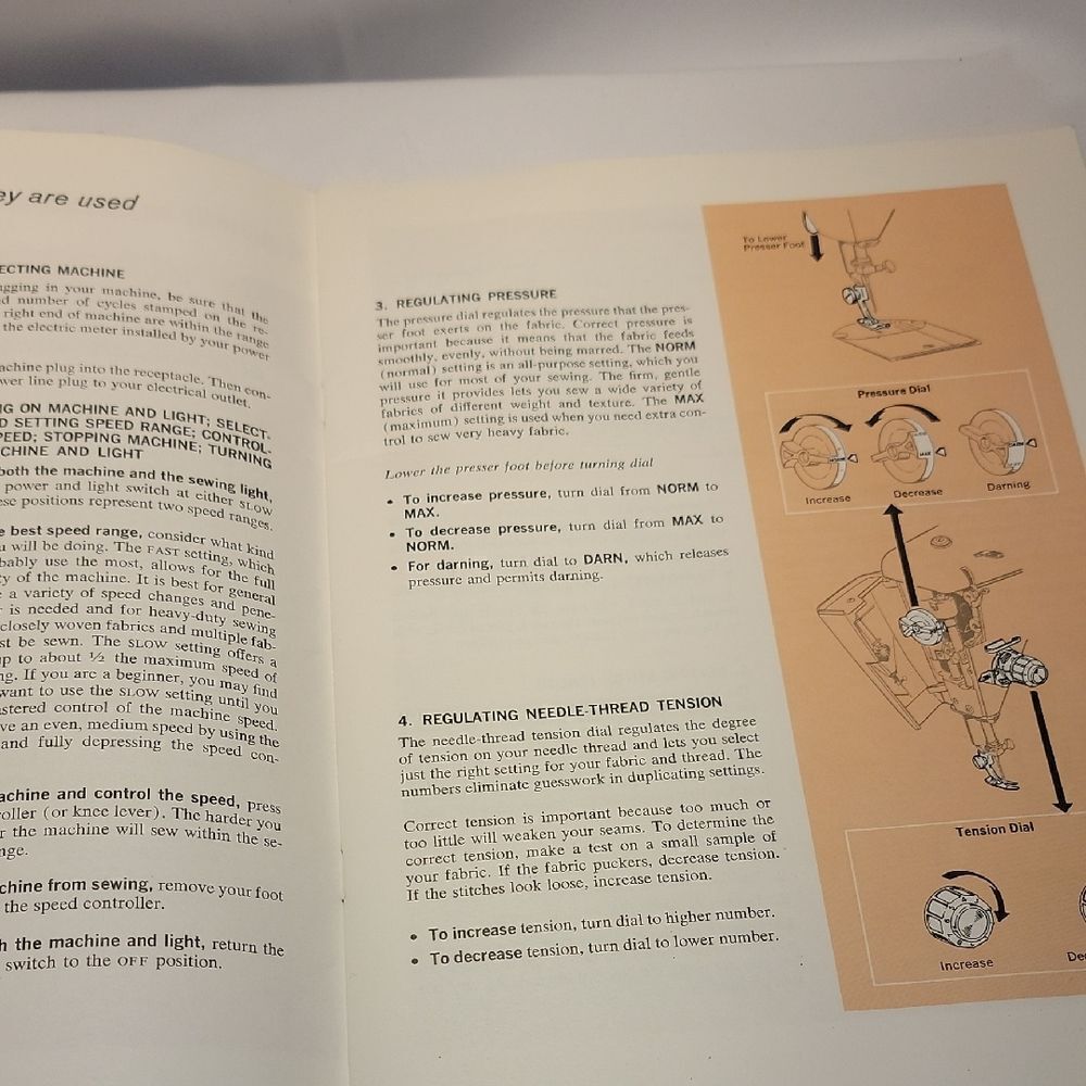 Singer Sewing Machine Instruction Manual - Picture 5 of 5